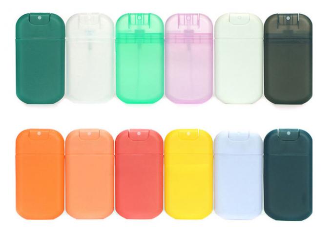 Recarregável reciclável quadrado da garrafa 0.7oz 1oz 20ml 30ml do pulverizador do cartão de crédito 1