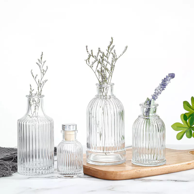 50ml Reed Diffuser Bottle Glass 200ml Reed Diffuser Perfume Bottles With Cork