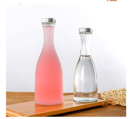 Good price Bebida de vidro de vidro Juice Bottle do fruto da garrafa do armazenamento do frasco 250ml 375ml 500ml on-line