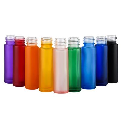 Good price GV azul branco do ISO de 10ml Amber Glass Roller Bottles com bola dos SS on-line