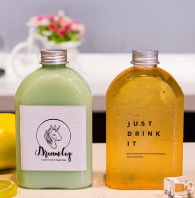 Good price Fermentação fria 50ml da garrafa de água retangular lisa transparente a 500ml PETG on-line