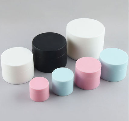 Good price Os PP desnatam recipientes que cosméticos plásticos a parede do dobro de 4 onças range 7.4*5.1cm on-line