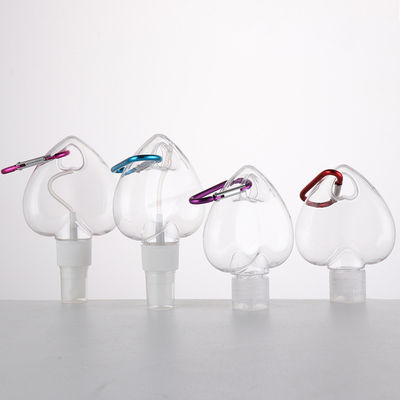 Good price o pulverizador da corrente chave do álcool de 60ml 50ml engarrafa o ANIMAL DE ESTIMAÇÃO vazio do gancho do coração on-line