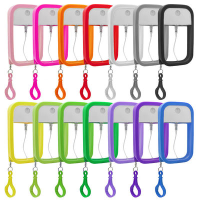 qualidade Tipo de cartão desinfetante ANIMAL DE ESTIMAÇÃO do álcool da corrente chave da garrafa do pulverizador mini 2cm densamente fábrica