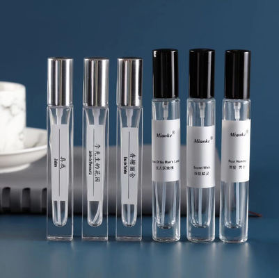 Good price os recipientes cosméticos de vidro 10ml de 18*106mm pulverizam o peso leve do TUV das garrafas de perfume on-line