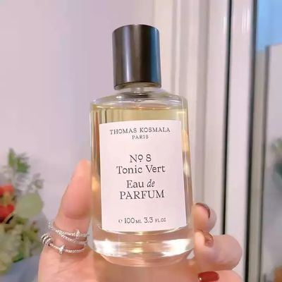 Good price Garrafas de perfume materiais de vidro grossas 15mm de friso luxuosas feitas sob encomenda dos recipientes cosméticos do vidro do pescoço on-line