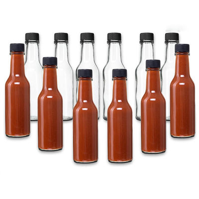 Good price Molho picante Amber Glass Storage Bottles vazia 150ml Antitear QZH on-line