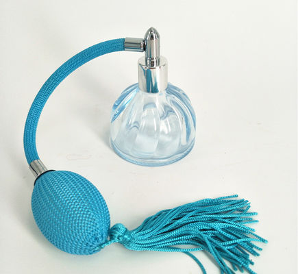 Good price Garrafa de perfume de vidro do vidro da forma da bola do pulverizador do airbag dos recipientes 100ml de Consmetic on-line