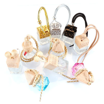 Good price Difusor de suspensão do óleo essencial de garrafa de vidro do perfume do carro, refrogerador de ar do carro da aromaterapia on-line