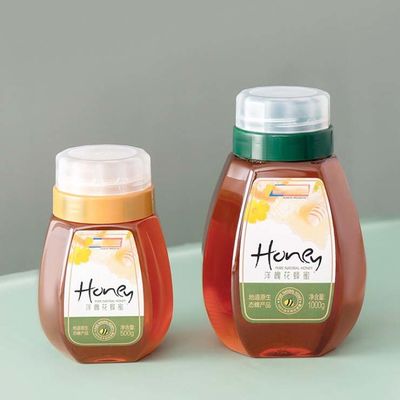 Good price garrafas de tempero plásticas de 300g 500g 1000g Honey Bottles Reflux Inlet Sealing on-line